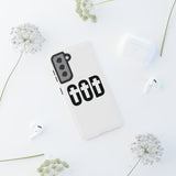 Faith Culture – GOD with Crosses Christian Tough Phone Case Samsung Galaxy S21 Glossy