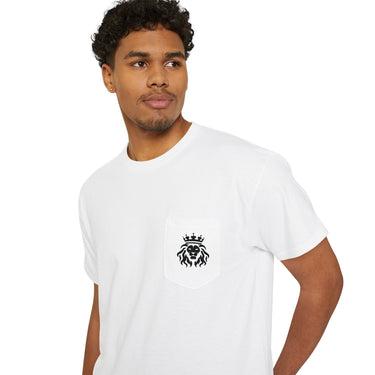 Faith Culture - Lion of Judah - Christian Unisex Heavy Cotton Pocket Tee