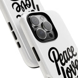 Faith Culture – Peace Love Joy Christian Tough Phone Case