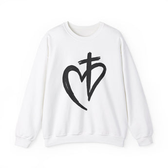 Eternal Love Christian Unisex Heavy Blend™ Crewneck Sweatshirt