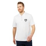 Faith Culture - I Am a Child of God - Christian Unisex Performance Polo by adidasĀ®