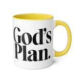 Faith Culture - God’s Plan - Christian Coffee Mug, 11oz