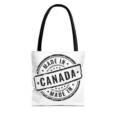 Faith Culture β Made in Canada Tote Bag | Durable & Patriotic Everyday Essential 13" Γ 13'' Black
