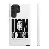 Lion of Judah Revelation 5:5 Christian Tough Phone Case Samsung Galaxy S22 Ultra Glossy