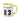 Faith Culture - Fearless Psalm 23 - Christian Accent Coffee Mug, 11oz Yellow 11oz