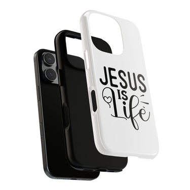 Faith Culture – Jesus Is Life Christian Tough Phone Case