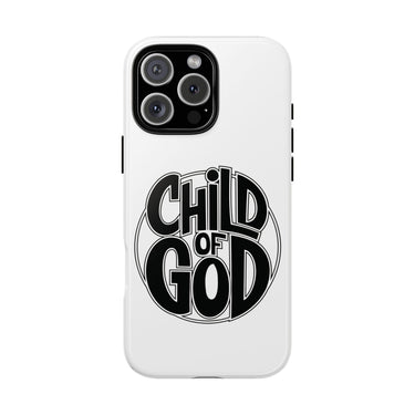 Faith Culture – Child of God Christian Tough Phone Case iPhone 16 Pro Max Glossy