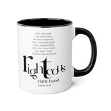 Faith Culture - Isaiah 41:10 - Christian Accent Coffee Mug (11oz)