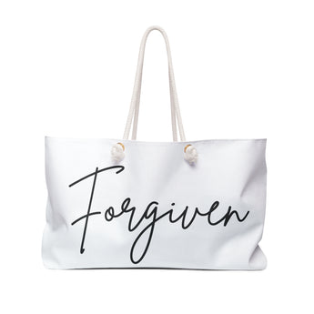 Forgiven Christian Weekender Tote Bag