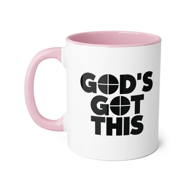 Faith Culture - God’s Got This - Christian Accent Coffee Mug, 11oz