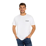 Faith Culture – Free Indeed Christian T-Shirt – White | John 8:36 Scripture Tee