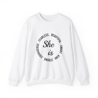 Fearless Christian Woman Unisex Heavy Blend™ Crewneck Sweatshirt