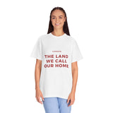 Faith Culture - The Land We Call Our Home Unisex T-Shirt – White | Canada Heritage Tee White