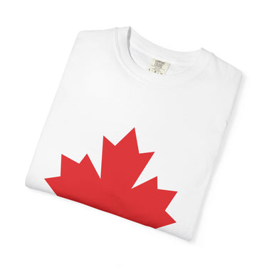 Faith Culture - Classic Red Maple Leaf Unisex T-Shirt – White | Canada Day Essential Tee