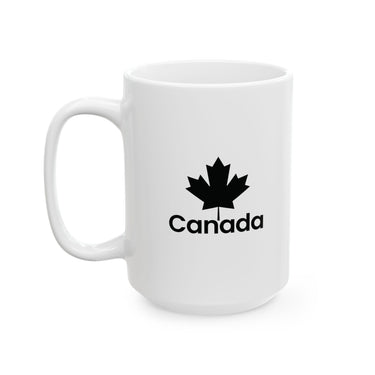 Faith Culture – Canada Maple Leaf Mug – 11oz & 15oz | Classic Patriotic Coffee Cup 15oz