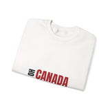 Faith Culture – Oh Canada Crewneck Sweatshirt – White | Classic Anthem-Inspired Pullover