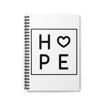 Faith Culture - Hope -Christian Spiral Notebook - Ruled Line