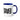 Faith Culture - SAVED - Christian Accent Coffee Mug, 11oz Blue 11oz