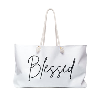 Blessed Christian Weekender Tote Bag