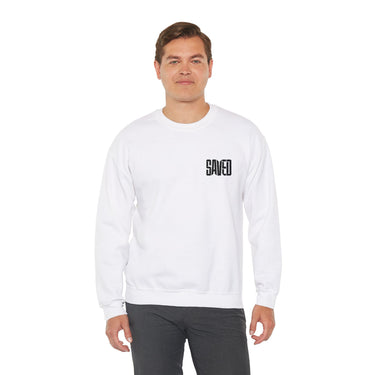 Faith Culture - SAVED - Christian Unisex Crewneck Sweatshirt
