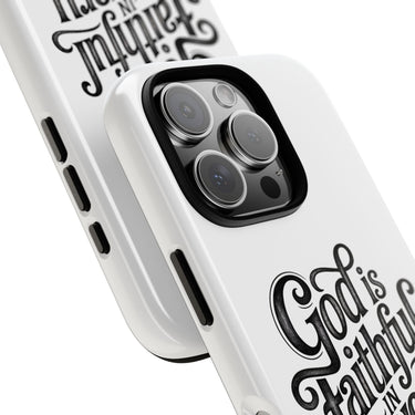 Faith Culture – God Is Faithful in Every Season Christian Tough Phone Case iPhone 16 Pro Glossy