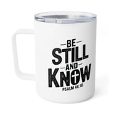 Faith Culture – Be Still and Know (Psalm 46:10) – Christian Coffee and Tea Mug, 10oz