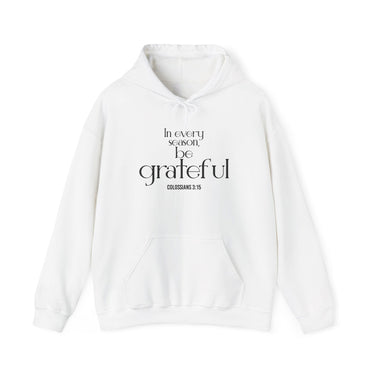 Be Grateful Christian Hoodie | Colossians 3:15 - Faith Culture