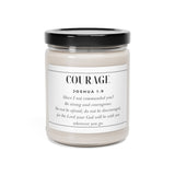 Faith Culture - Be Courageous Joshua 1:9 - Christian Scented Soy Candle, 9oz