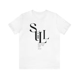 Faith Culture - Be Still & Know Psalm 46:10 - Christian Unisex Jersey Short Sleeve Tee