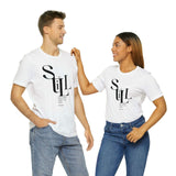 Faith Culture - Be Still & Know Psalm 46:10 - Christian Unisex Jersey Short Sleeve Tee