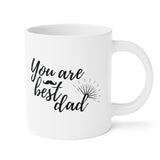 Faith Culture - Best Dad Ever - Christian Ceramic Coffee Mug (11oz5oz0oz) 20oz White