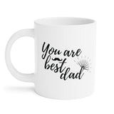 Faith Culture - Best Dad Ever - Christian Ceramic Coffee Mug (11oz5oz0oz)