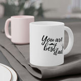 Faith Culture - Best Dad Ever - Christian Ceramic Coffee Mug (11oz5oz0oz)