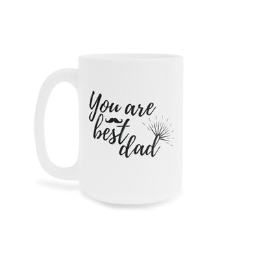 Faith Culture - Best Dad Ever - Christian Ceramic Coffee Mug (11oz5oz0oz)