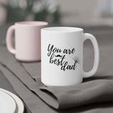 Faith Culture - Best Dad Ever - Christian Ceramic Coffee Mug (11oz5oz0oz)