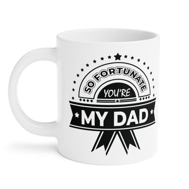 Faith Culture - Best Dad Ever - Christian Ceramic Coffee Mug (11oz5oz0oz)