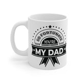 Faith Culture - Best Dad Ever - Christian Ceramic Coffee Mug (11oz5oz0oz)
