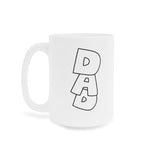 Faith Culture - Best Dad Ever - Christian Ceramic Coffee Mug (11oz5oz0oz)