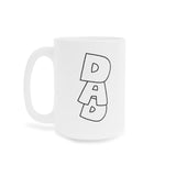 Faith Culture - Best Dad Ever - Christian Ceramic Coffee Mug (11oz5oz0oz)