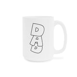 Faith Culture - Best Dad Ever - Christian Ceramic Coffee Mug (11oz5oz0oz)