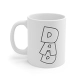 Faith Culture - Best Dad Ever - Christian Ceramic Coffee Mug (11oz5oz0oz)