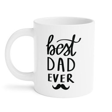 Faith Culture - Best Dad Ever - Christian Ceramic Coffee Mug (11oz5oz0oz)