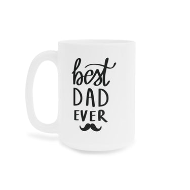 Faith Culture - Best Dad Ever - Christian Ceramic Coffee Mug (11oz5oz0oz)