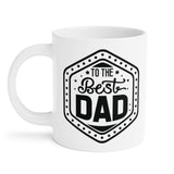 Faith Culture - Best Dad Ever - Christian Ceramic Coffee Mug (11oz5oz0oz)