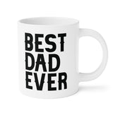 Faith Culture - Best Dad Ever - Christian Ceramic Mug (11oz5oz0oz) 20oz White