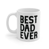 Faith Culture - Best Dad Ever - Christian Ceramic Mug (11oz5oz0oz)