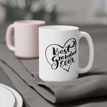 Faith Culture - Best Grandad Ever - Christian Ceramic Coffee Mug (11oz5oz0oz)