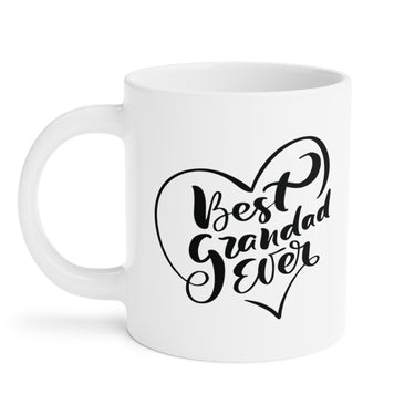 Faith Culture - Best Grandad Ever - Christian Ceramic Coffee Mug (11oz5oz0oz)