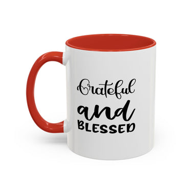 Faith Culture - Blessed - Christian Thanksgiving Accent Coffee Mug, 11oz and 15oz