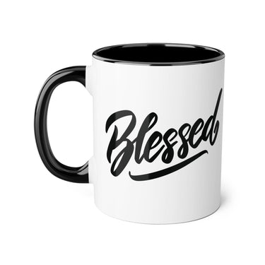 Faith Culture - Blessed - Christian Thanksgiving Mug, 11oz Black 11oz